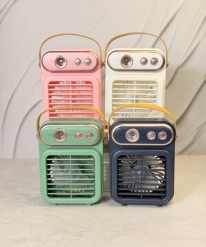 پنکه رومیزی مدل Retro Style Pattern Cool Air کد 7481