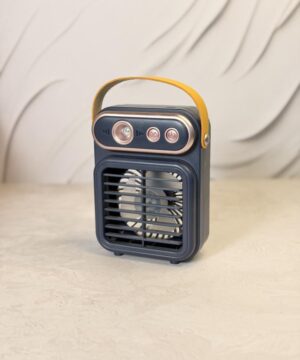پنکه رومیزی مدل Retro Style Pattern Cool Air کد 7481