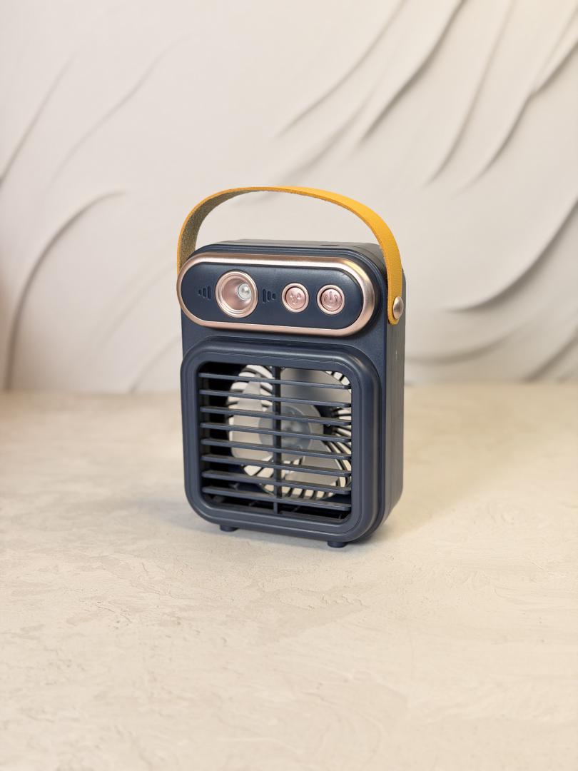 پنکه رومیزی مدل Retro Style Pattern Cool Air کد 7481
