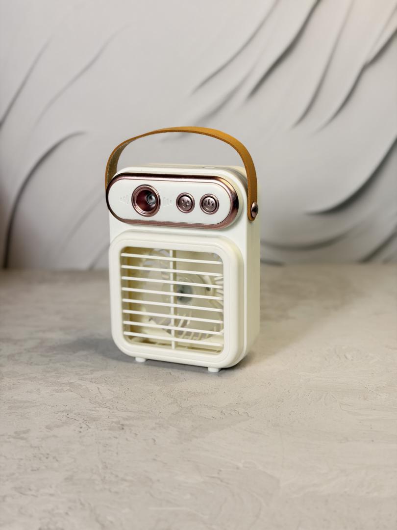پنکه رومیزی مدل Retro Style Pattern Cool Air کد 7481