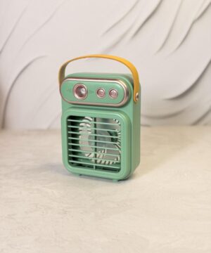 پنکه رومیزی مدل Retro Style Pattern Cool Air کد 7481