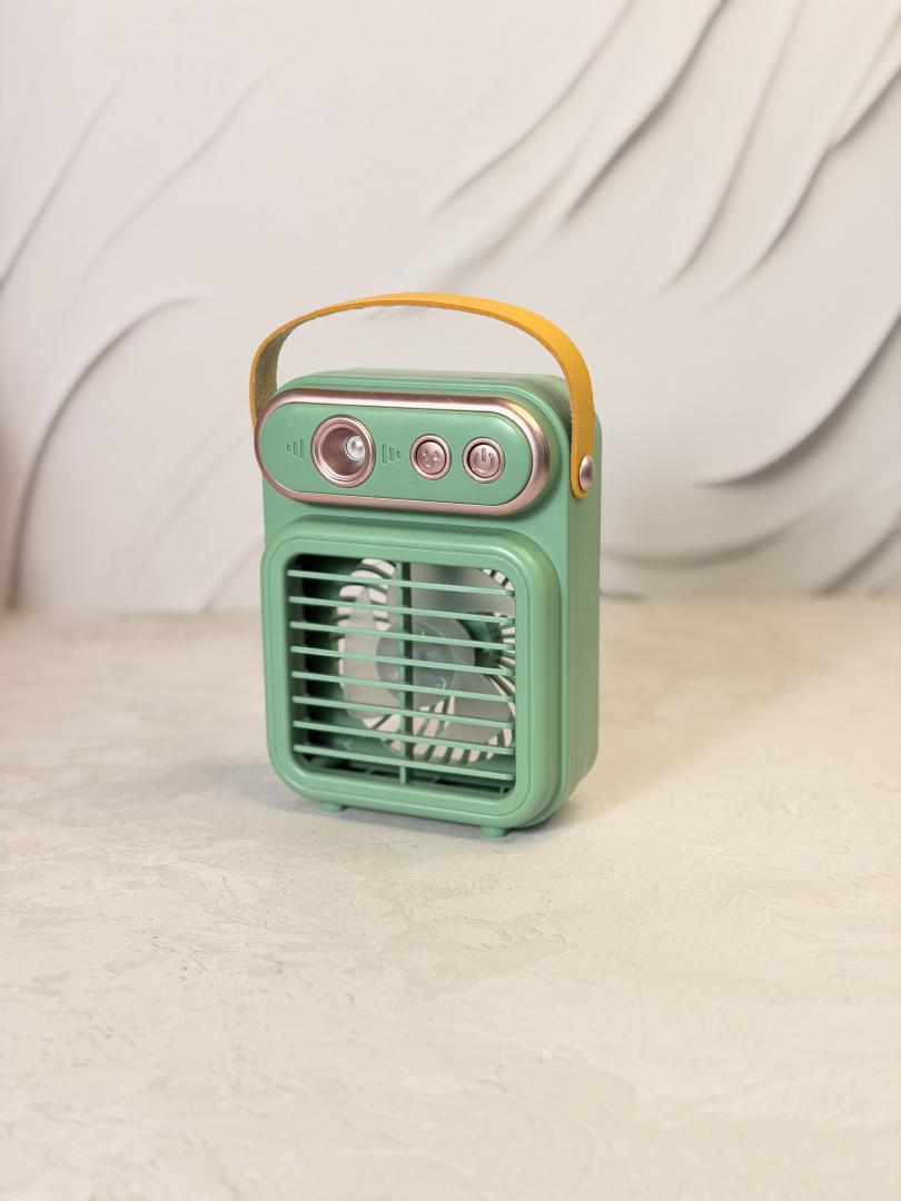 پنکه رومیزی مدل Retro Style Pattern Cool Air کد 7481