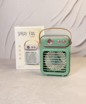 پنکه رومیزی مدل Retro Style Pattern Cool Air کد 7481
