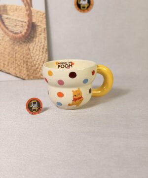 ماگ خال خالی دیزنی پو pooh کد 7420