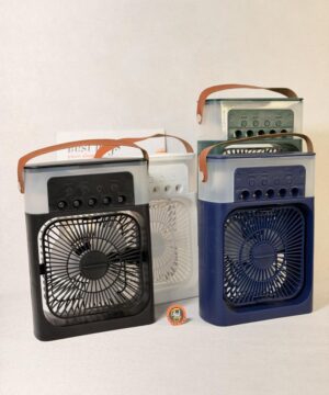 پنکه رومیزی مه پاش تایمر دار AIR COOLER FANکد 7422