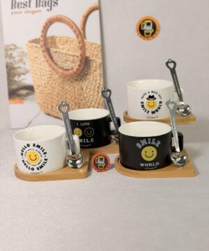 ماگ زیر چوبی طرح استیکر کد 7428
