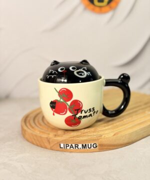 فنجان درب گربه ای گورجه کد 7534