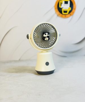 پنکه فانتزی پاندا چراغ دار کد 7557