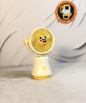 پنکه فانتزی پاندا چراغ دار کد 7557