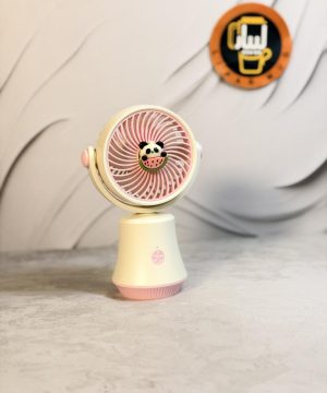 پنکه فانتزی پاندا چراغ دار کد 7557