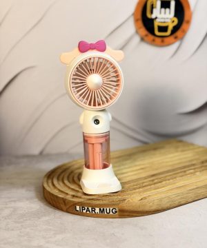 پنکه گوش کرومی و خرگوشی مه پاش دار کد 7560
