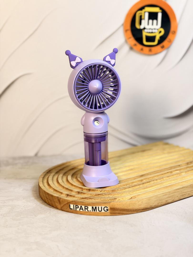 پنکه گوش کرومی و خرگوشی مه پاش دار کد 7560