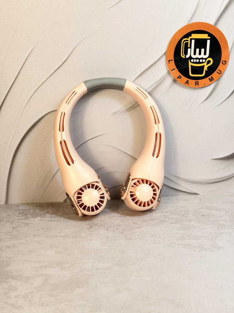 پنکه گردنی شارژی چرخشی کد 7563