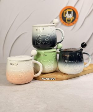 ماگ پاندا امبره طرح برجسته کد 7580