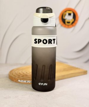قمقمه اسپرت شیار کج ایون (EYUN) طرح مات 900 میل کد 7581