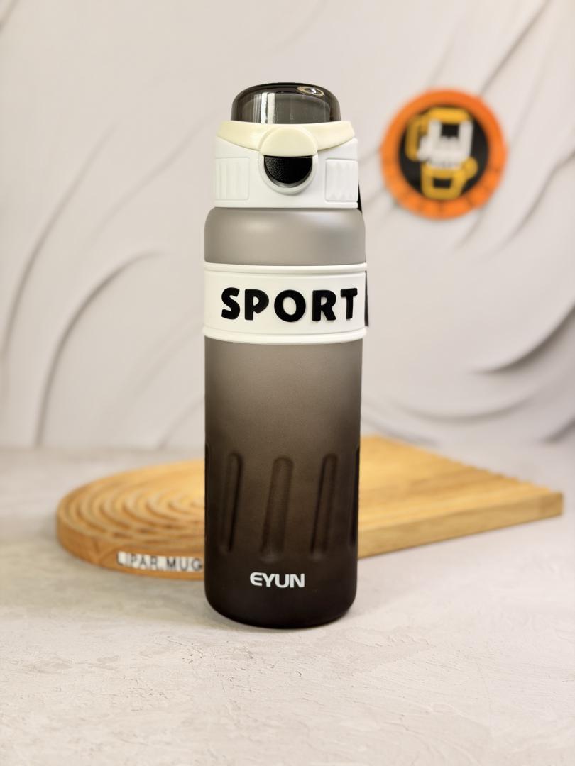 قمقمه اسپرت شیار کج ایون (EYUN) طرح مات 900 میل کد 7581
