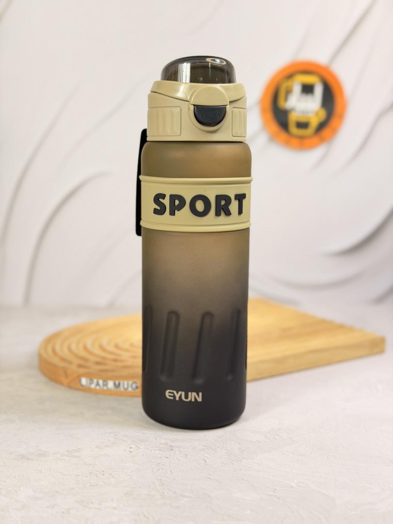قمقمه اسپرت شیار کج ایون (EYUN) طرح مات 900 میل کد 7581