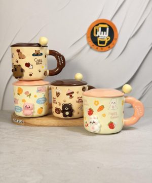 ماگ طرح کاپی بارا و دوستان مگنتی 7588