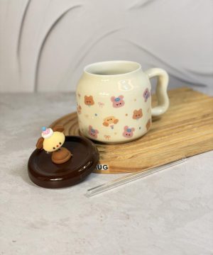 ماگ سرامیکی سگ فنری کد 7596