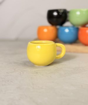 شات سرامیکی خمره ای رنگی ساده کد7598