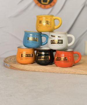 شات خمره ای رنگی کافی طلایی کد 7600