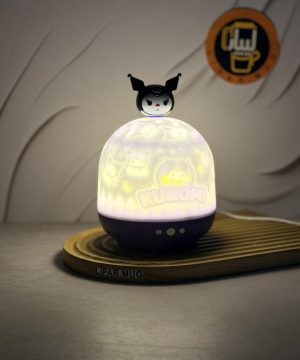چراغ خواب پرژکتور دار کرومی و لبوبو کد 7601
