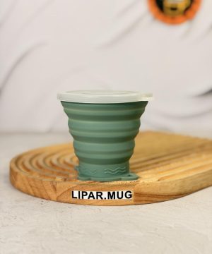 لیوان مسافرتی سیلیکونی تاشو 7607