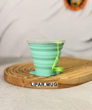 لیوان مسافرتی سیلیکونی تاشو 7607
