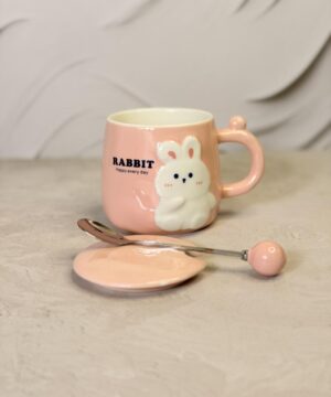 ماگ سرامیکی برجسته RABBIT کد 7493