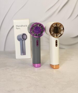 پنکه دستی دو دکمه باریک صفحه نمایش دار کد HM-153