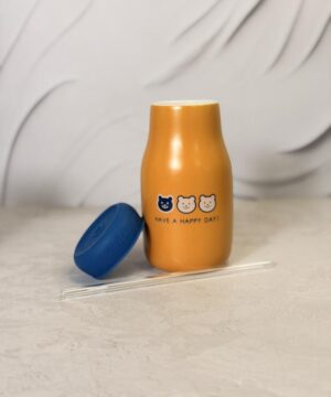 ماگ طرح بطری خرس بیسکوییتی کد 7500