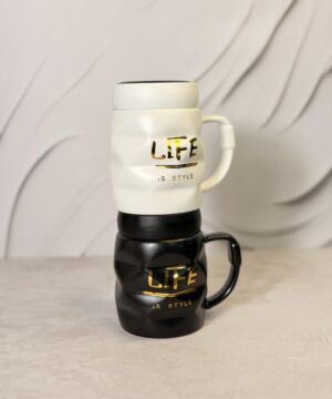 ماگ درب اینه ای دفرمه LIFE کد 7502