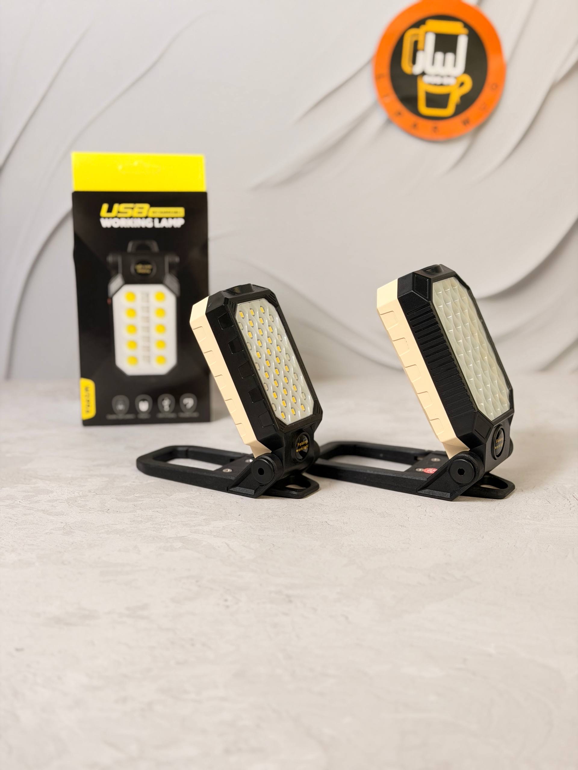 چراغ اضطراری دستی WORKING LAMP کد W598B و W599B شارژی