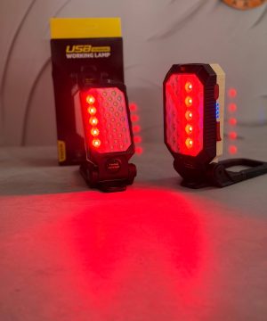 چراغ اضطراری دستی WORKING LAMP کد W598B و W599B شارژی
