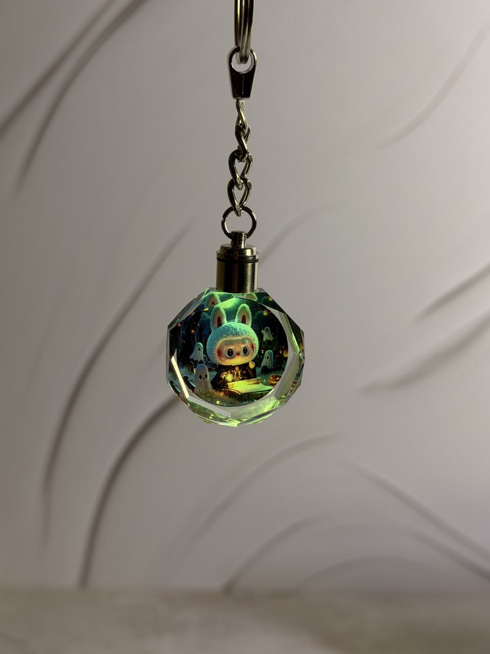 جاکلیدی کریستالی لبوبو گرد الماسی کد 7632