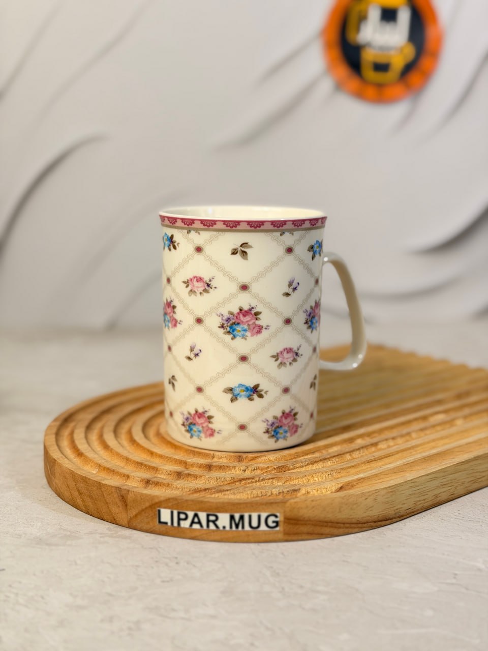 ماگ مینیاتوری گلدار کد 7625-004