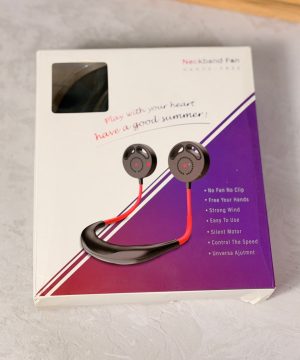 پنکه گردنی NECKBAND FAN انعطاف پذیر کد 7460