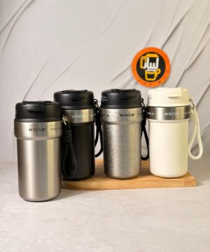 تراول ماگ اچ اس کاپ دوحالته HSCUP دور استیل بزرگ 550 میل کد 7651