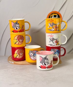 نیم ماگ طرح تام و جری کد 7664