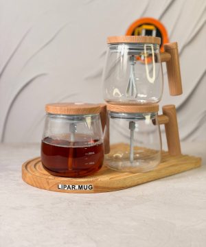 ماگ پیرکس همزن دار شارژی ELECTRIC MIXING کد 7667