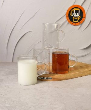 نیم ماگ پیرکس گرد ساده کد 7668