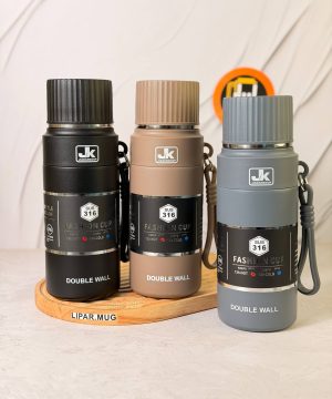 فلاسک استیل 700 میلی لیتر JK مدل Fashion Cup کد 7671