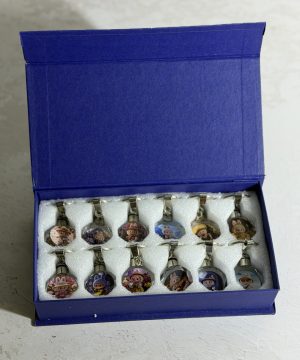 جاکلیدی کریستالی لبوبو گرد الماسی کد 7630