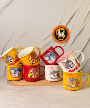 نیم ماگ طرح تام و جری کد 7664