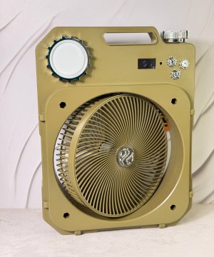 پنکه شارژی f9 vintage tabletop and floor fan