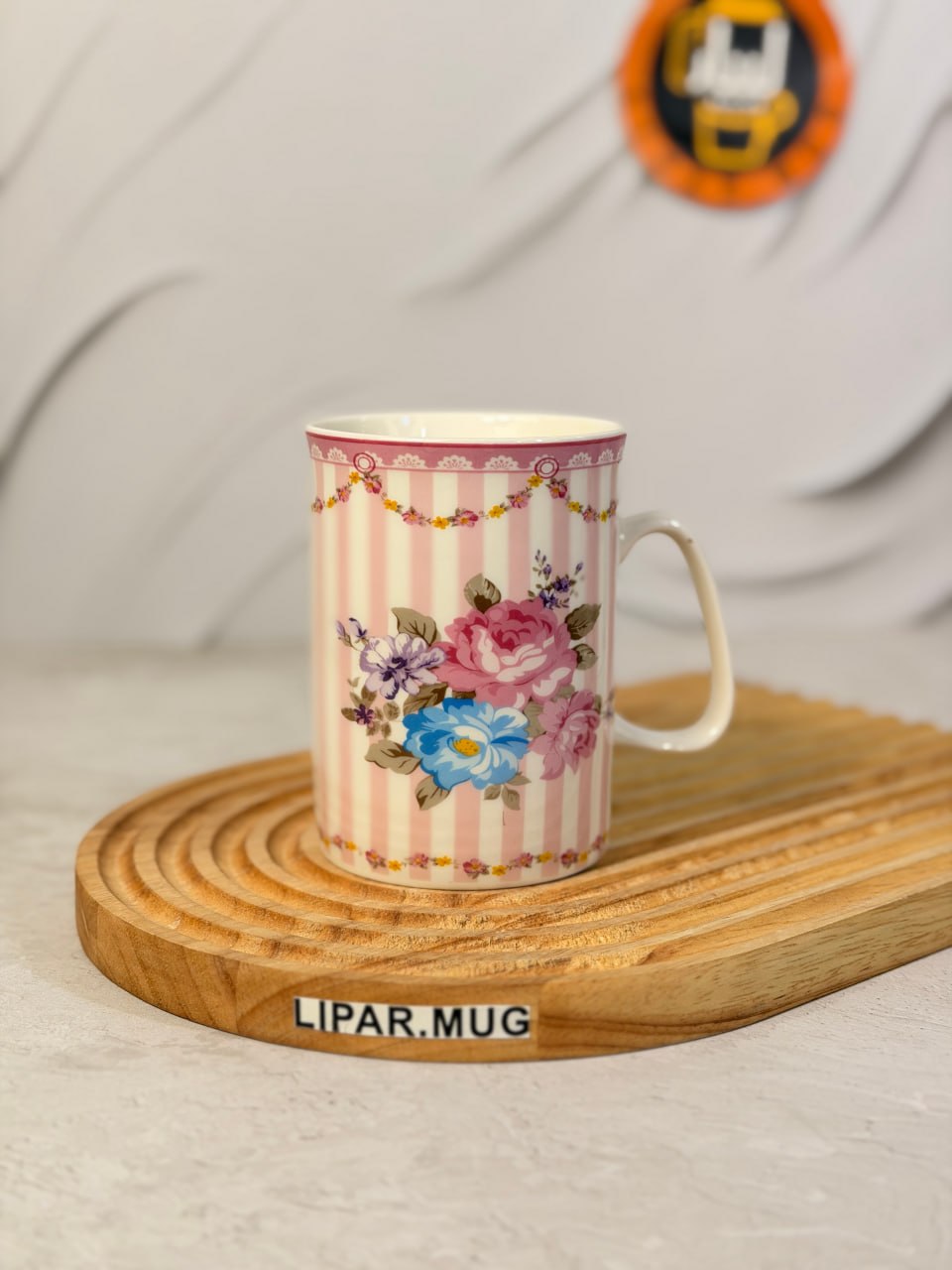 ماگ مینیاتوری گلدار کد 7625-004