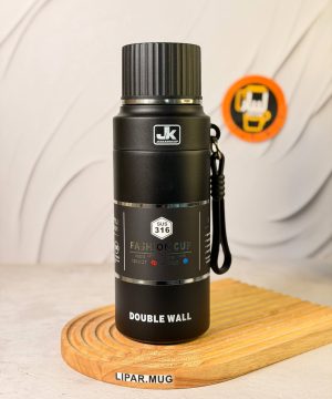 فلاسک استیل 1100 میلی لیتر JK مدل Fashion Cup کد 7670