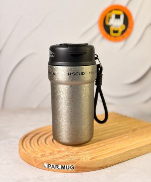 تراول ماگ اچ اس کاپ دوحالته HSCUP دور استیل بزرگ 550 میل کد 7651
