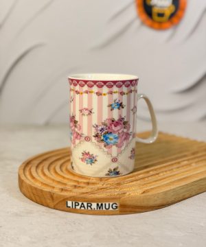 ماگ مینیاتوری گلدار کد 7625-004