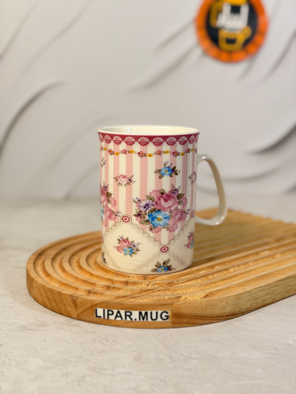 ماگ مینیاتوری گلدار کد 7625-004